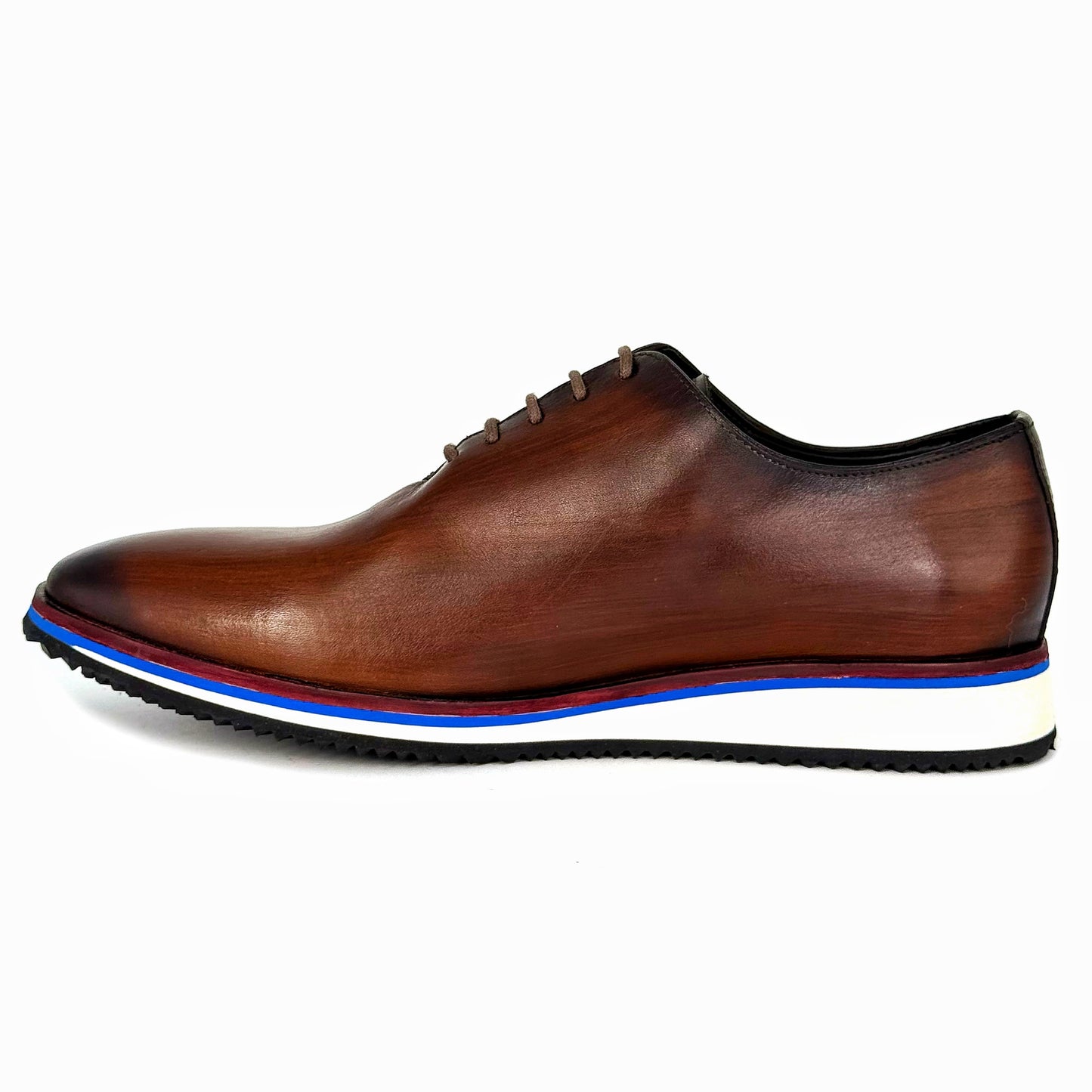 BROWN LEATHER SNEAKER