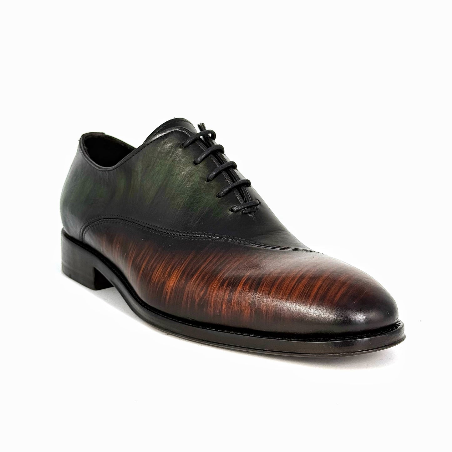 PATINA BROWN & GREEN LEATHER MARQUES