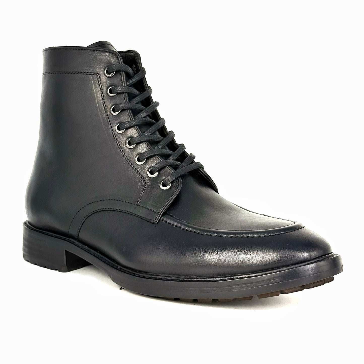 JULIUS BLACK LEATHER TRACK