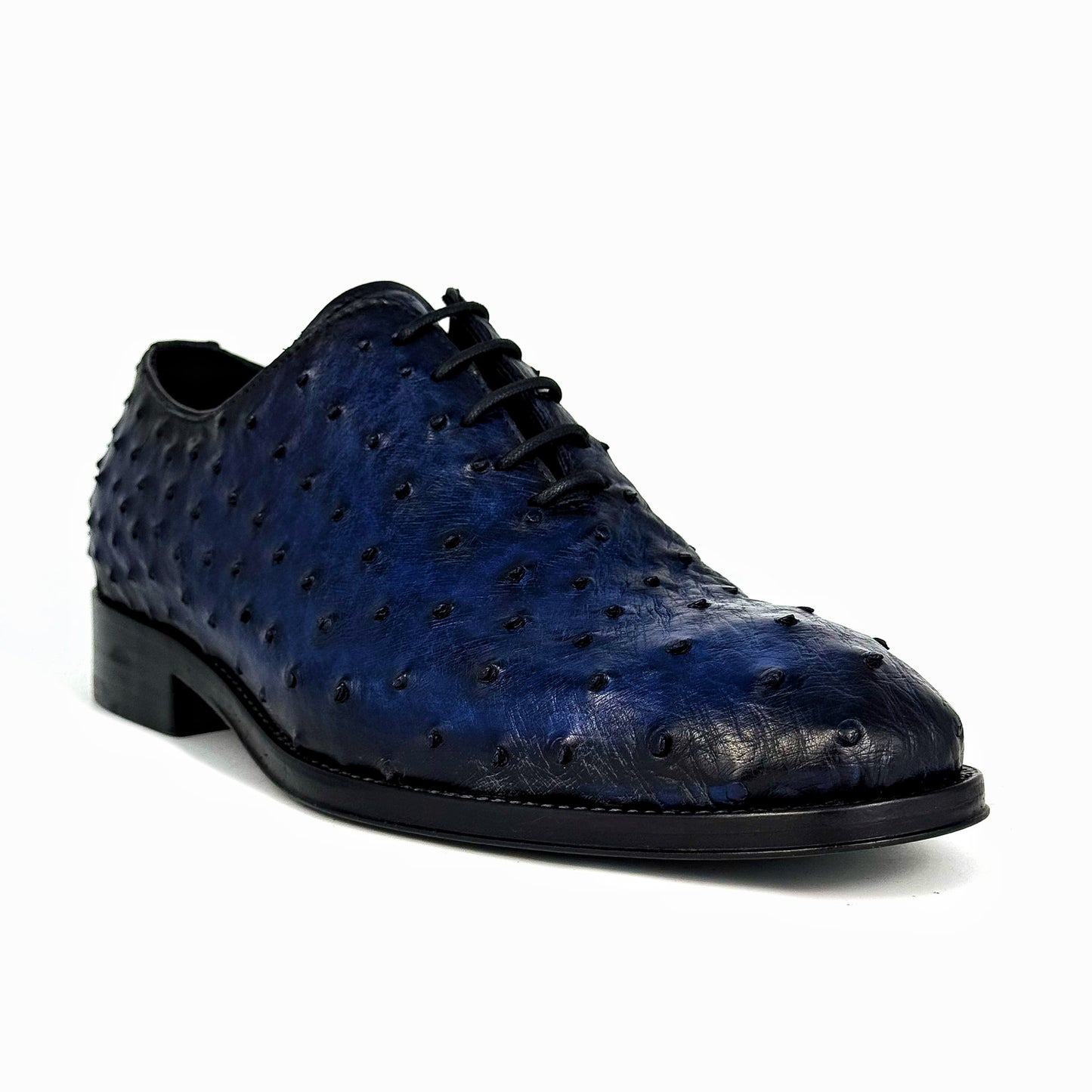 BLUE OSTRICH WHOLECUT HUGO