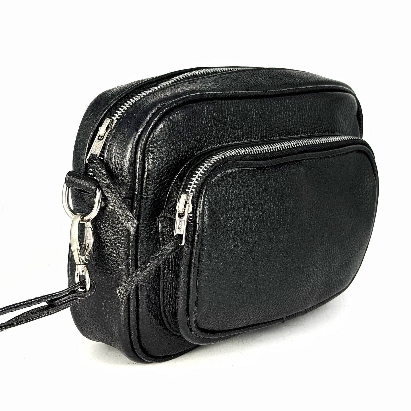 BANDOLERA TWO BAG FLOATER BLACK