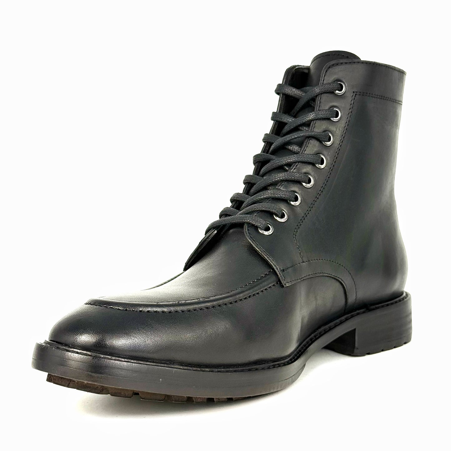 JULIUS BLACK LEATHER TRACK