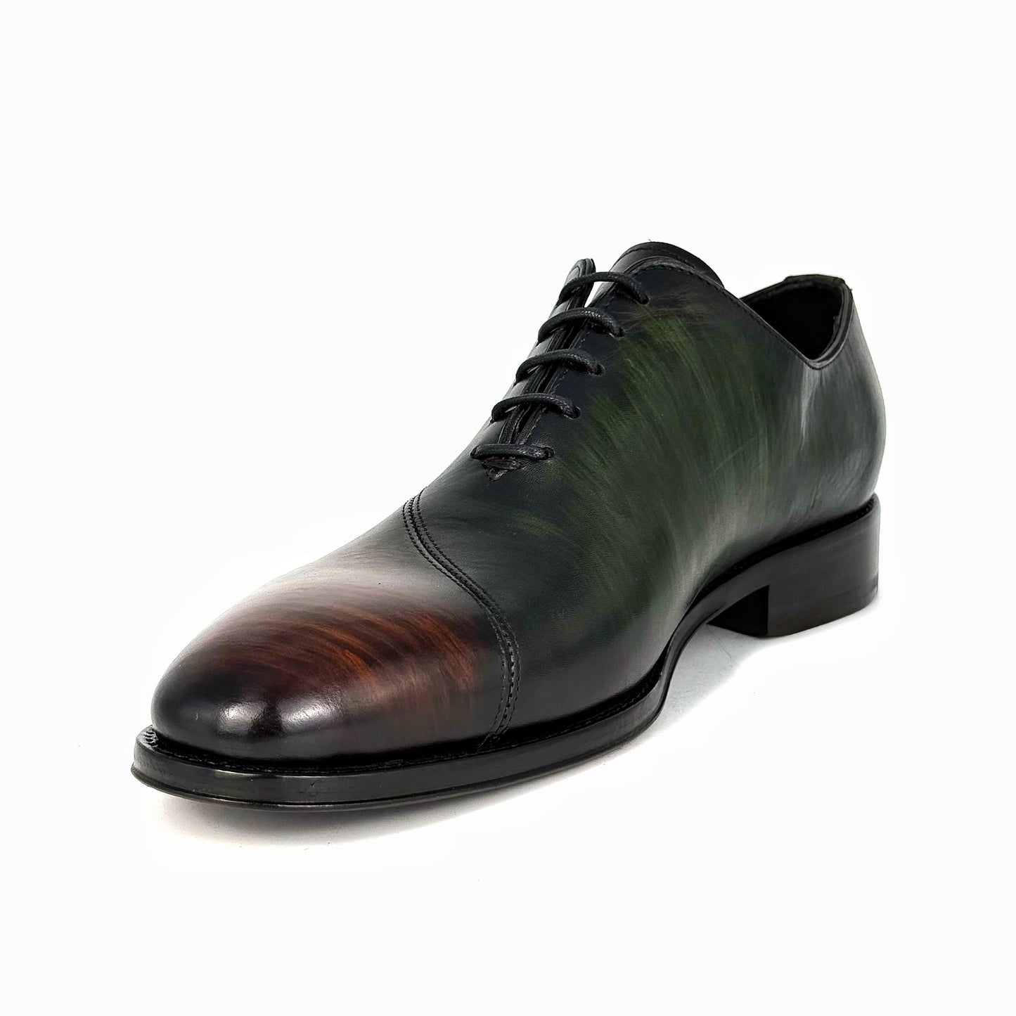 PATINA BROWN & GREEN LEATHER MARQUES