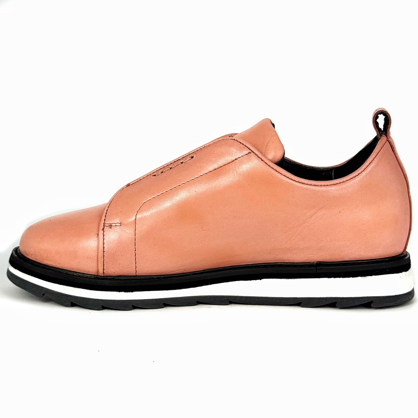 PINK LEATHER SNEAKER