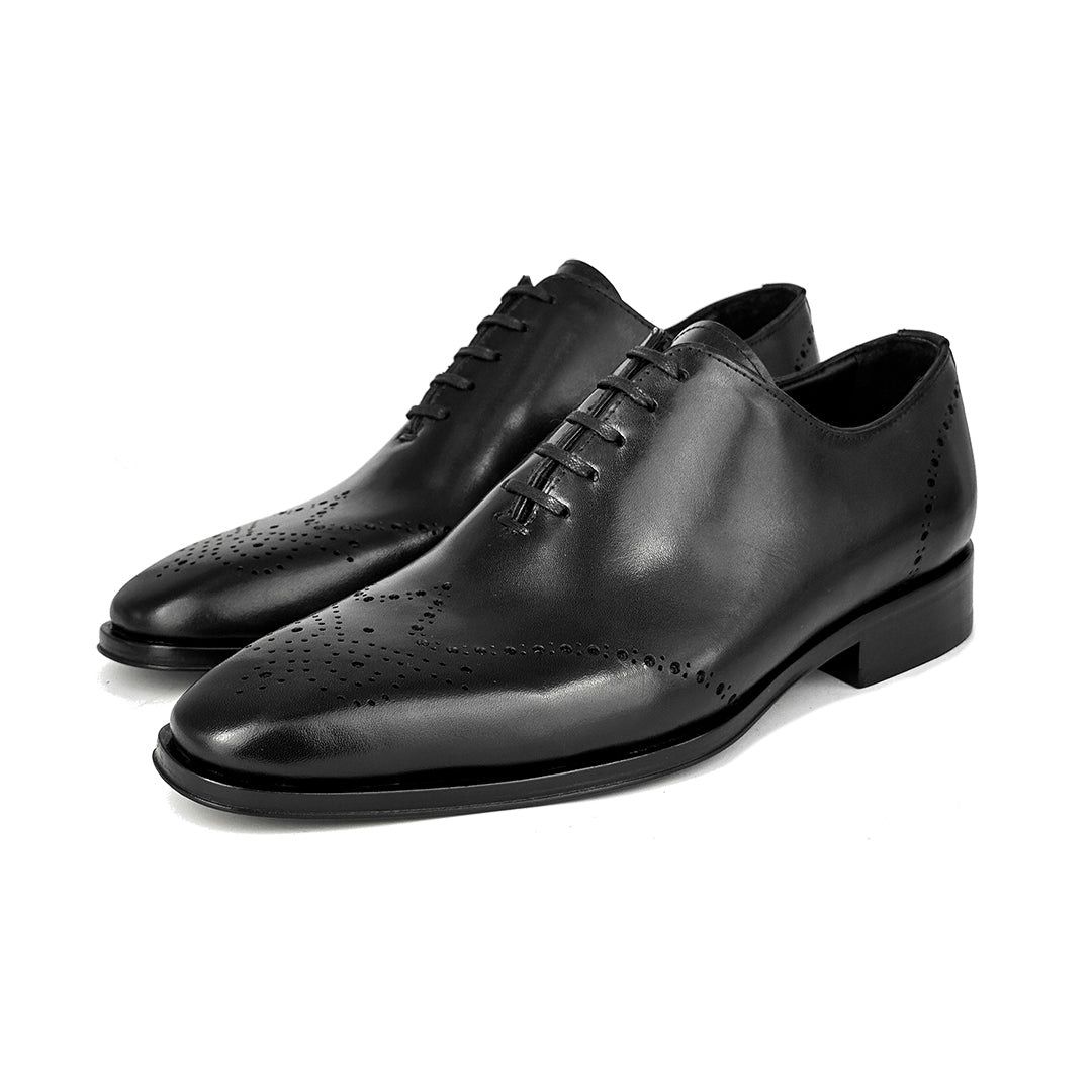 CESAR LEATHER BLACK ITALIA