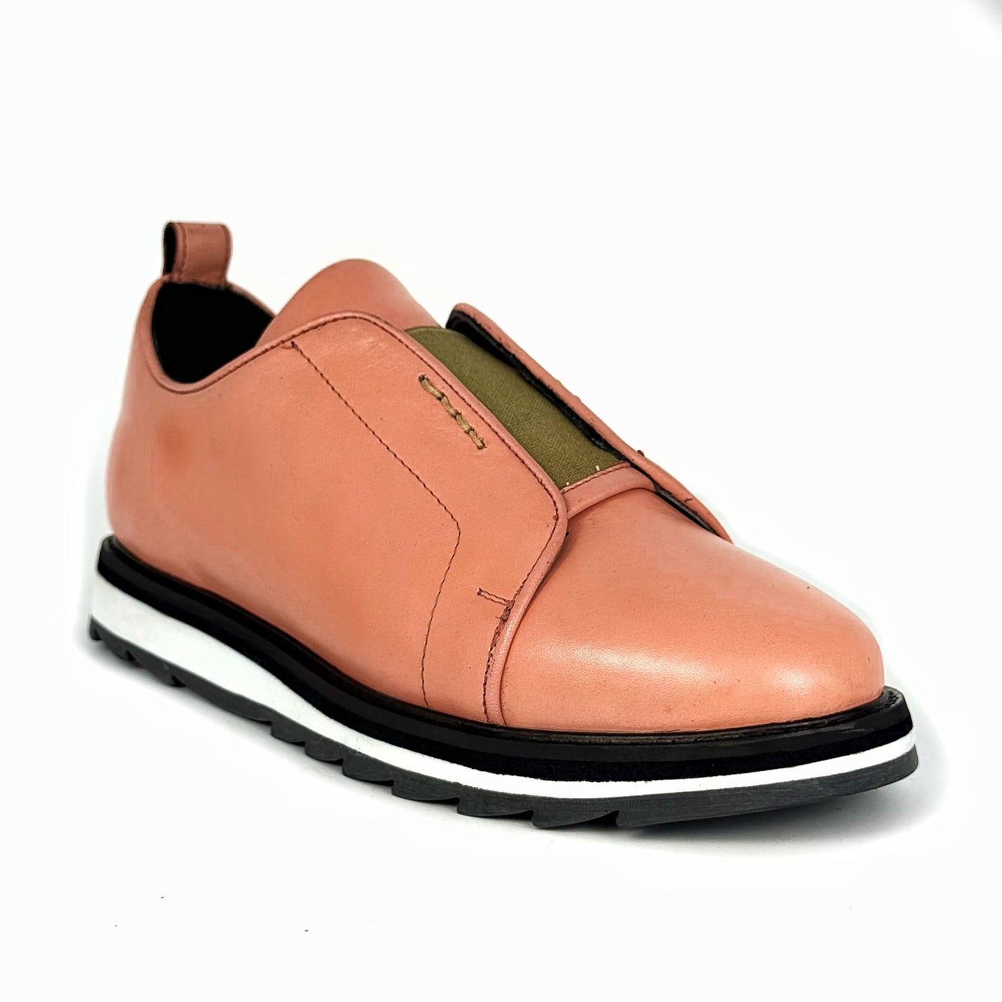 PINK LEATHER SNEAKER