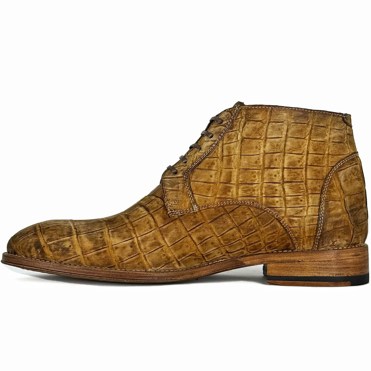 LEONEL COCODRILO NOBUCK BEIGE