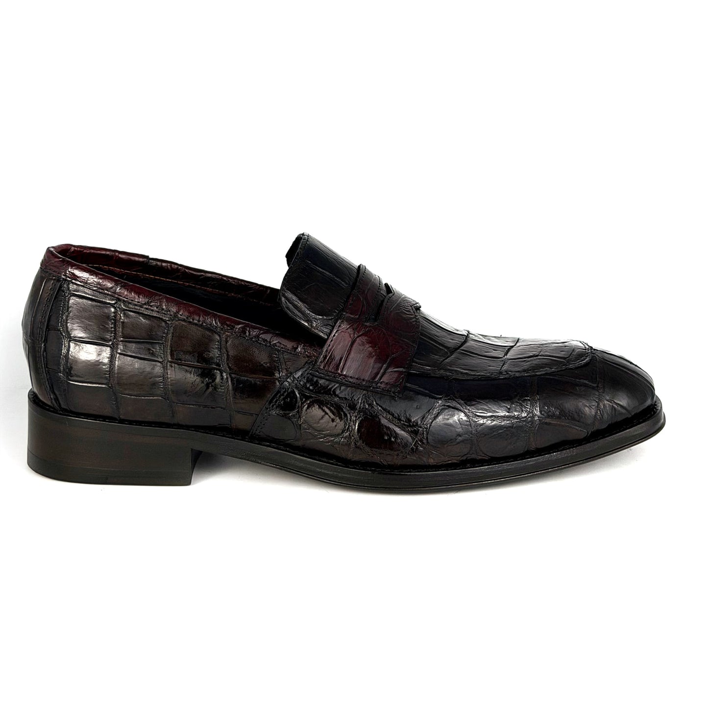 DORIAN CROCODILE BROWN &amp; WINE 