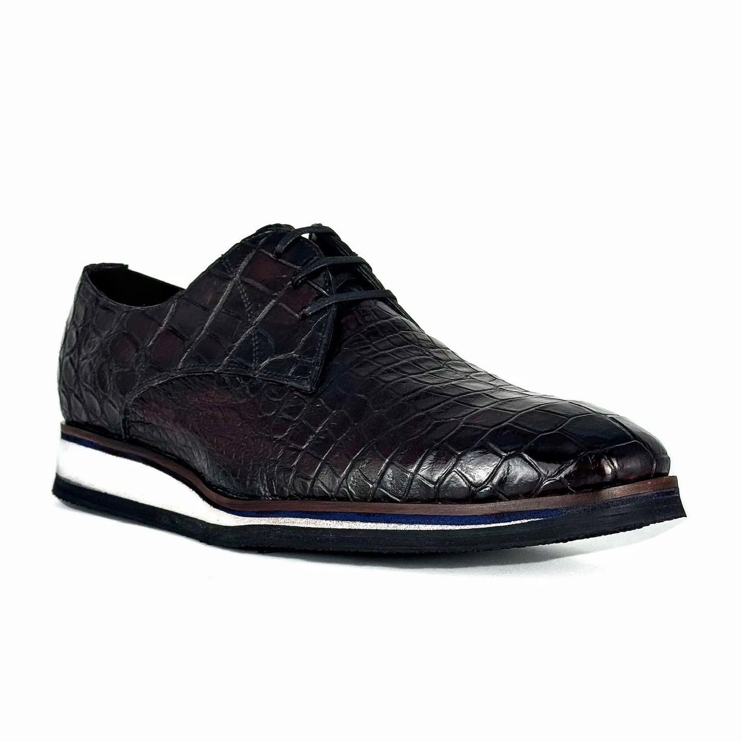 SNEAKER COCODRILO WINE
