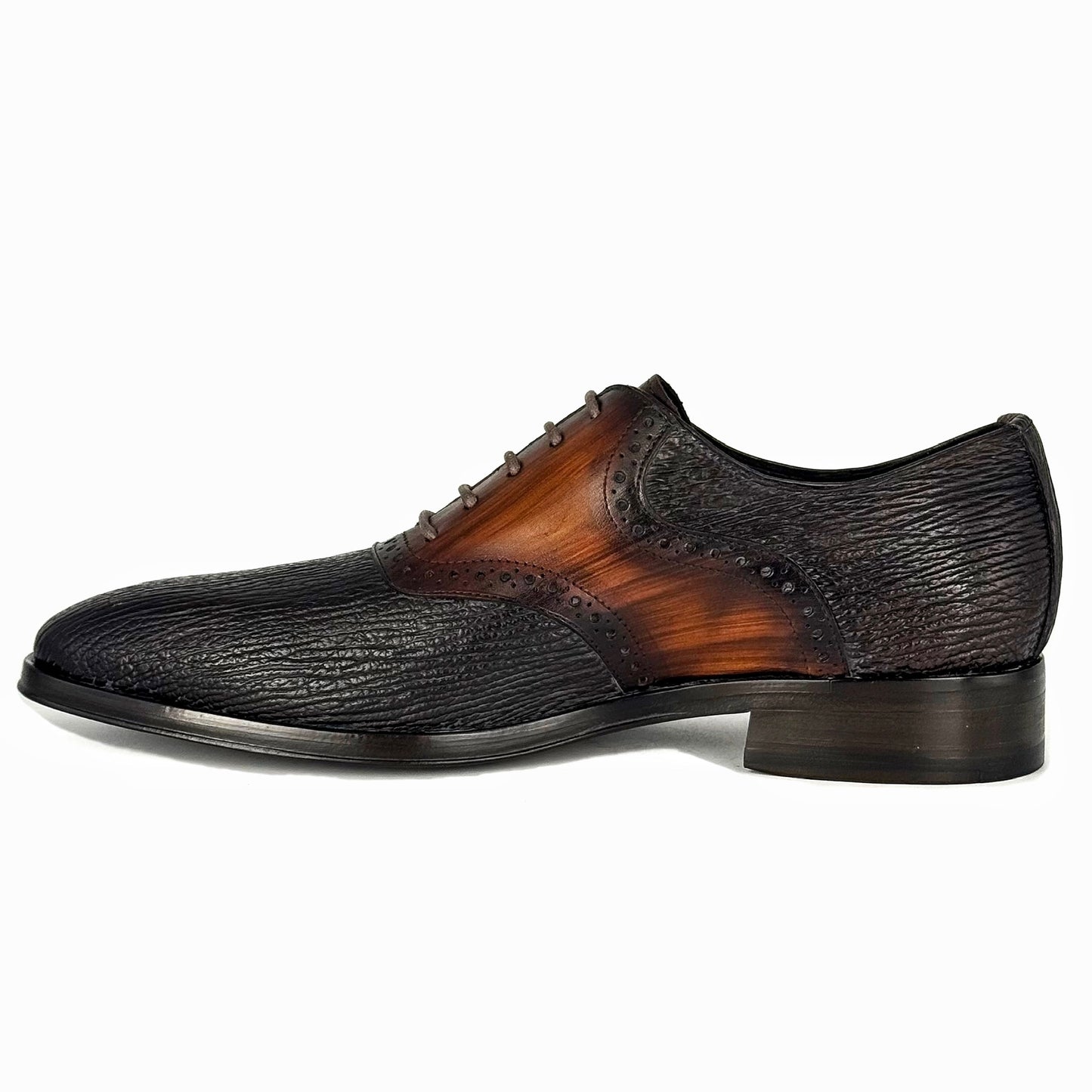 ROBERT TIBURON &amp; PIEL BLACK BROWN