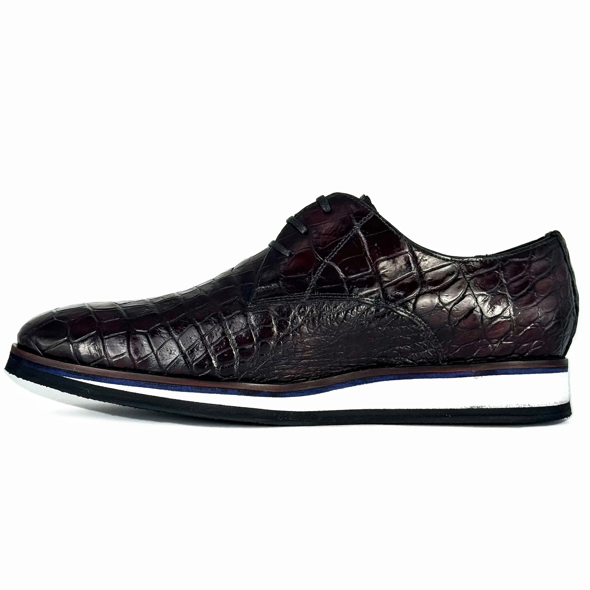 SNEAKER COCODRILO WINE