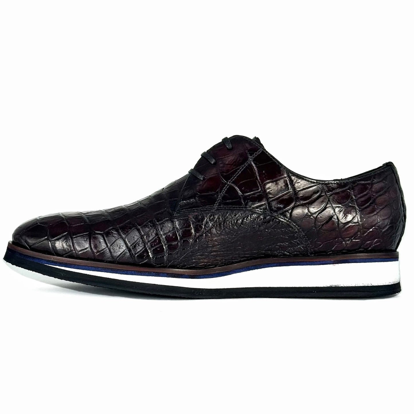 SNEAKER COCODRILO WINE