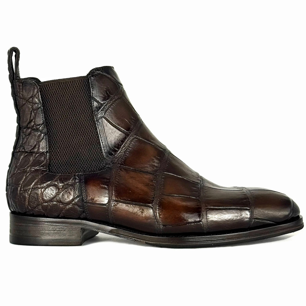 SAMUEL CHELSEA COCODRILO ALLIGATOR BROWN