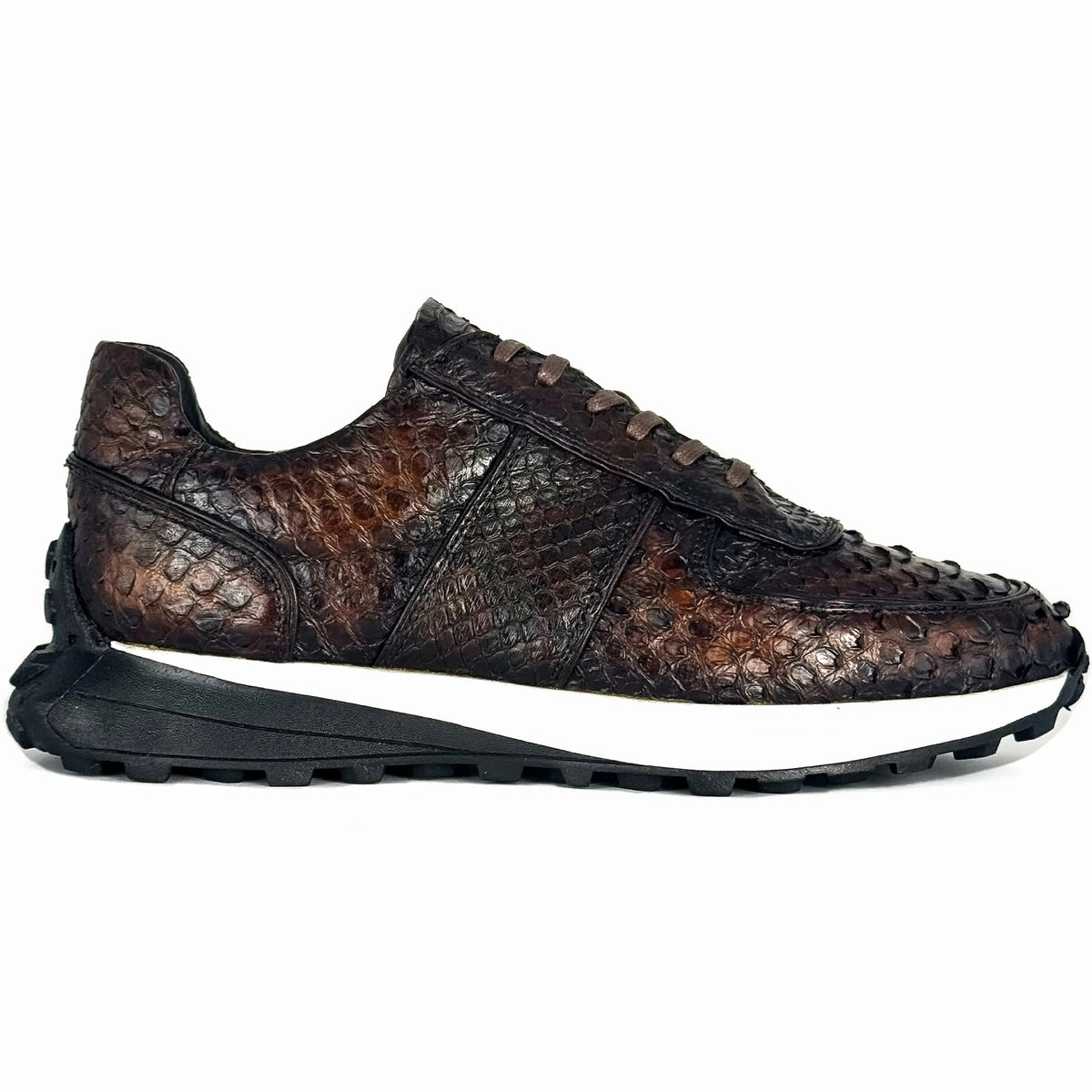 SNEAKER PITON BROWN
