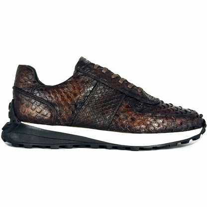 SNEAKER PITON BROWN