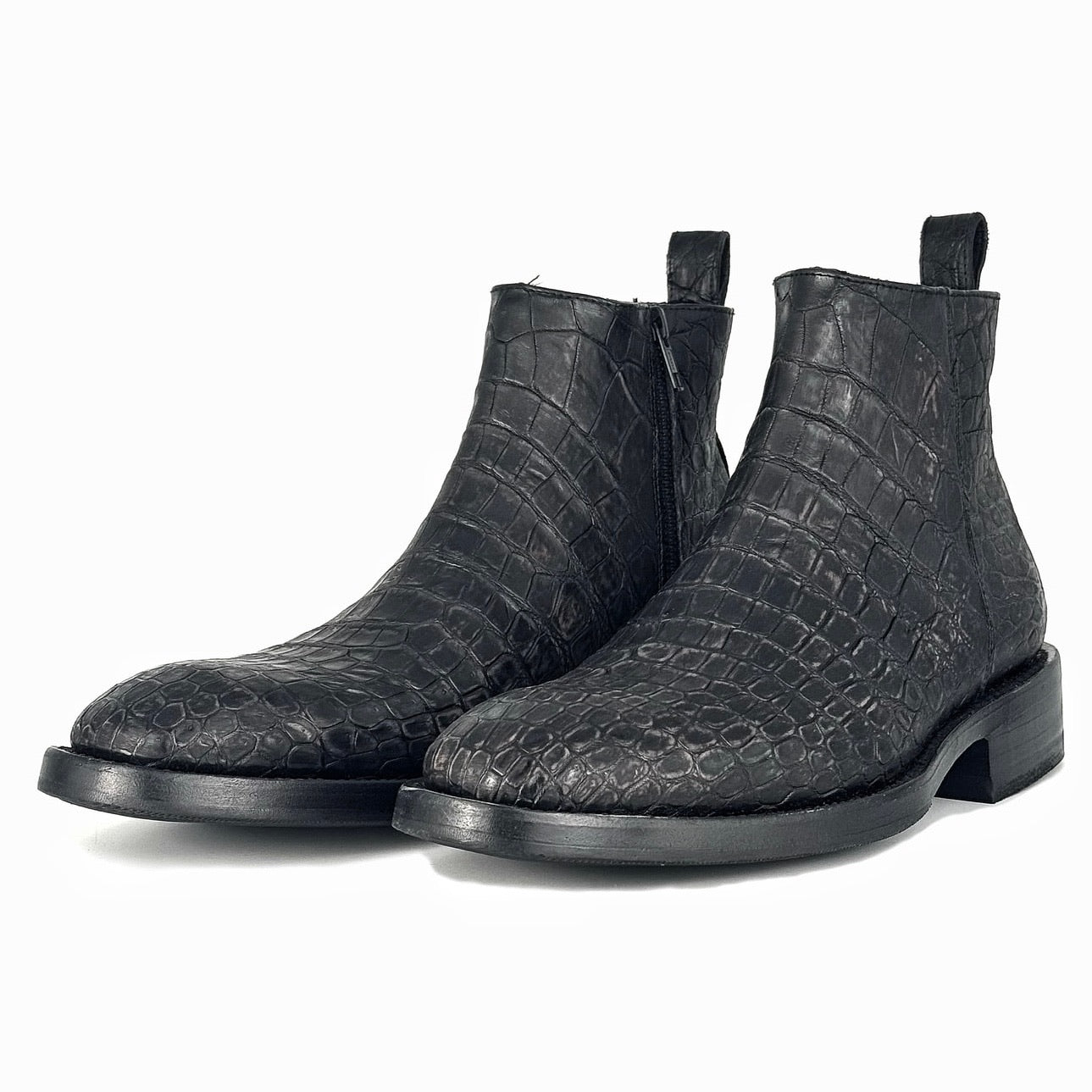 ANDREW COCODRILO BLACK NOBUCK