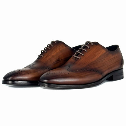 CESAR WHOLECUT ITALIA PIEL BROWN