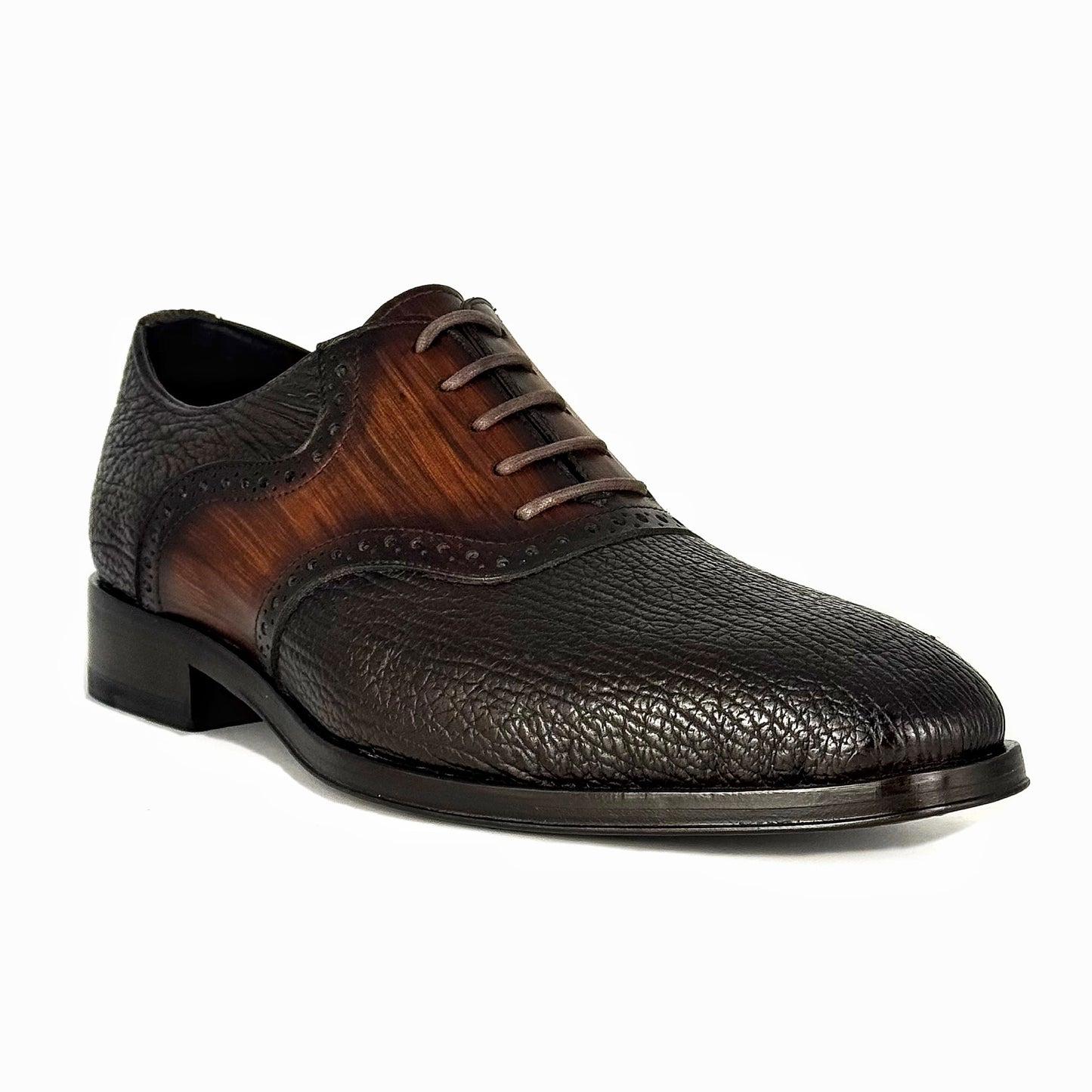 ROBERT TIBURON &amp; PIEL BLACK BROWN