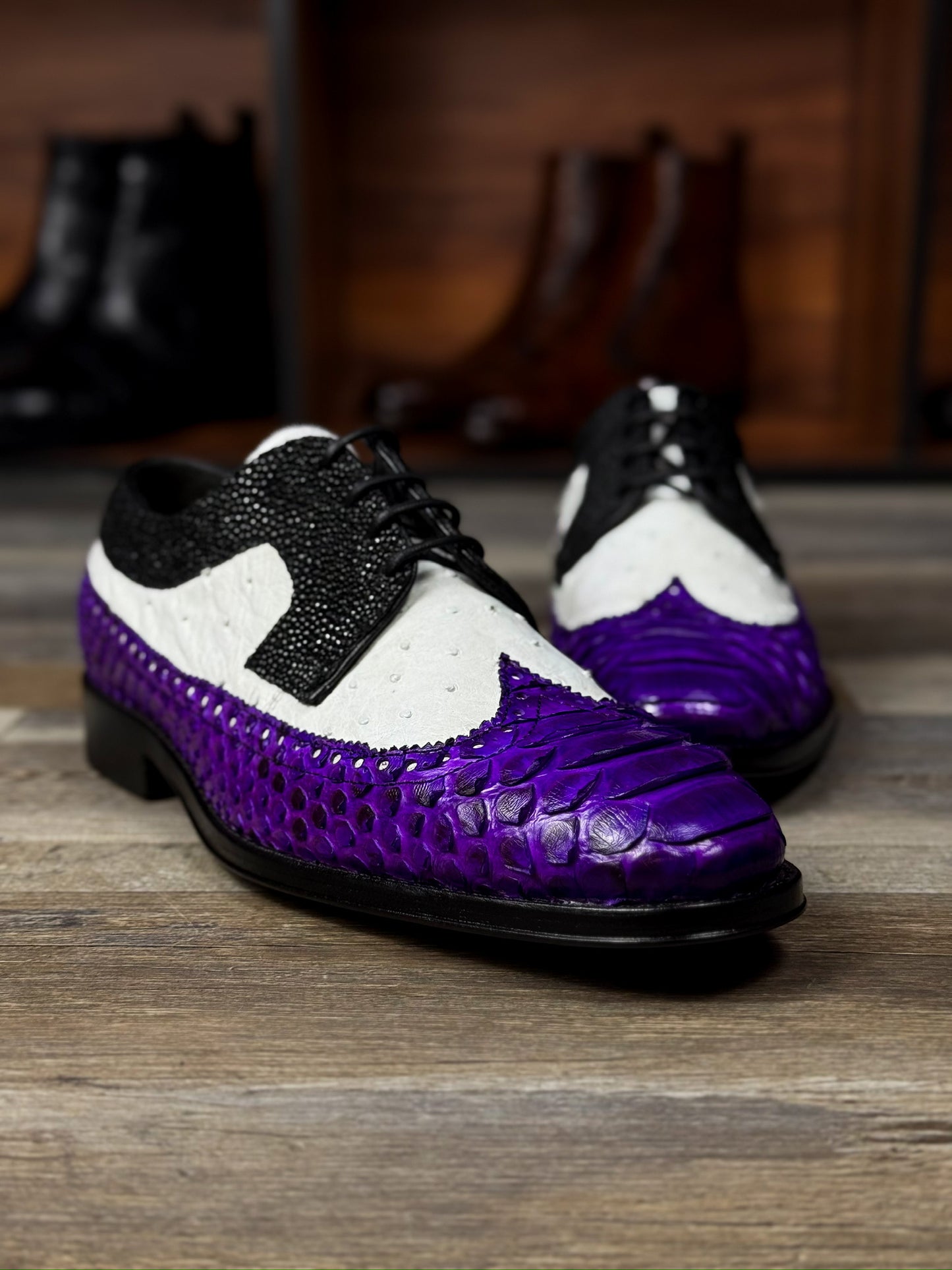 ADEL PITON OSTRICH &amp; MANTA RAY 