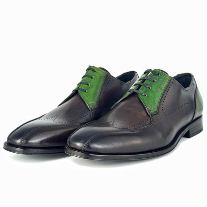 CAMILO PIEL BROWN & GREEN