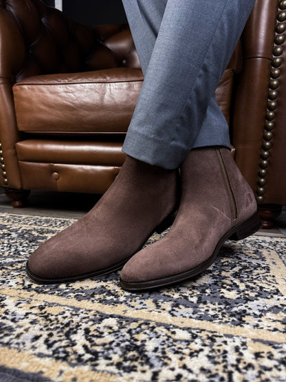BROWN SUEDE EDMUND