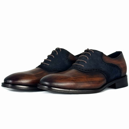 ROBERT PIEL & GAMUZA BROWN BLUE