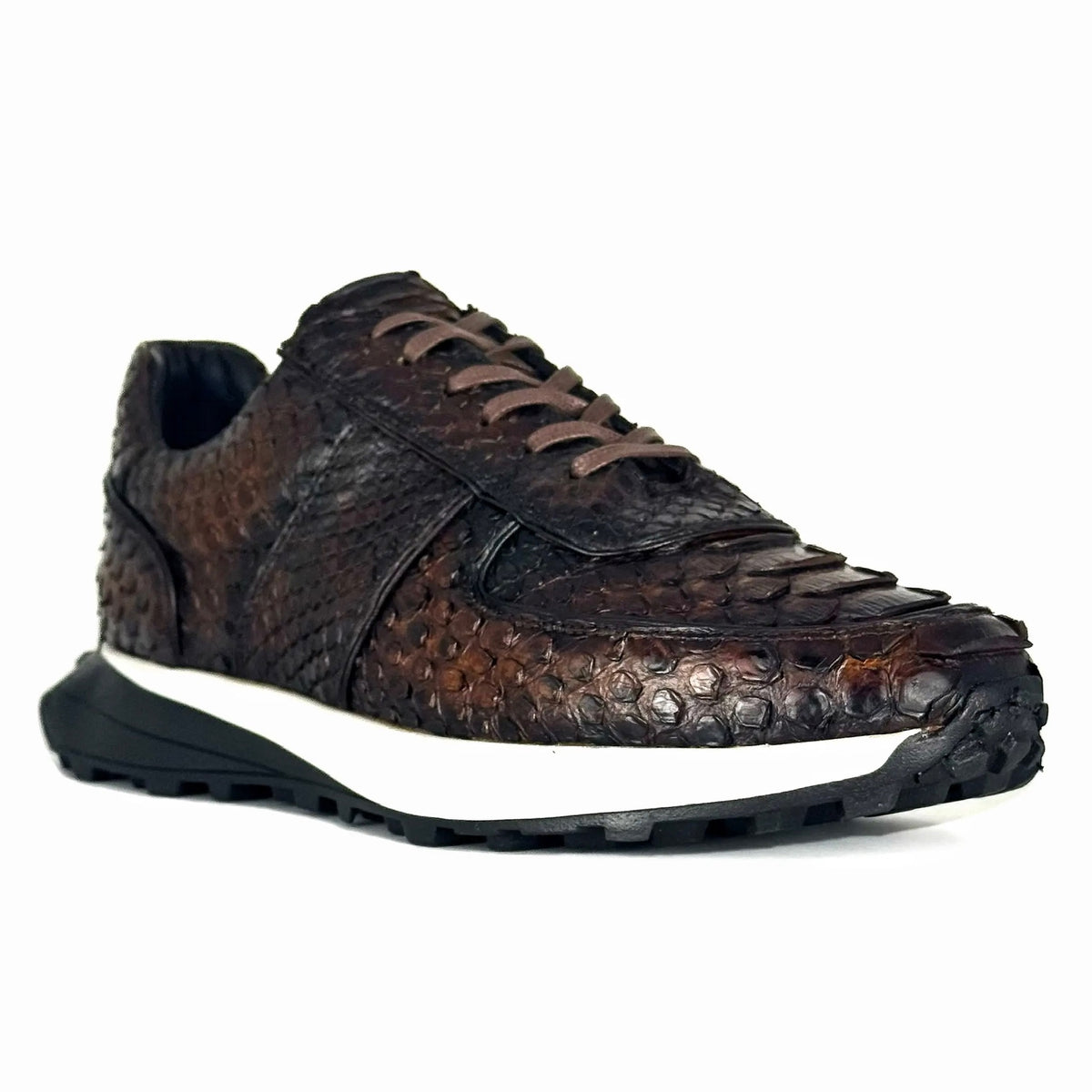 SNEAKER PITON BROWN
