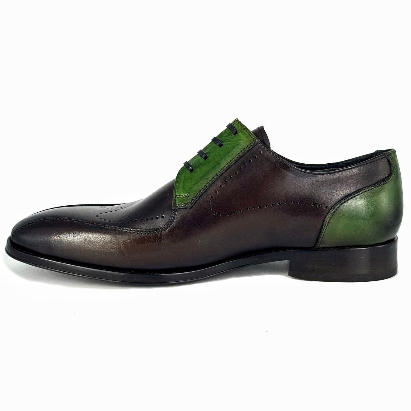 CAMILO PIEL BROWN & GREEN