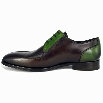 CAMILO PIEL BROWN & GREEN