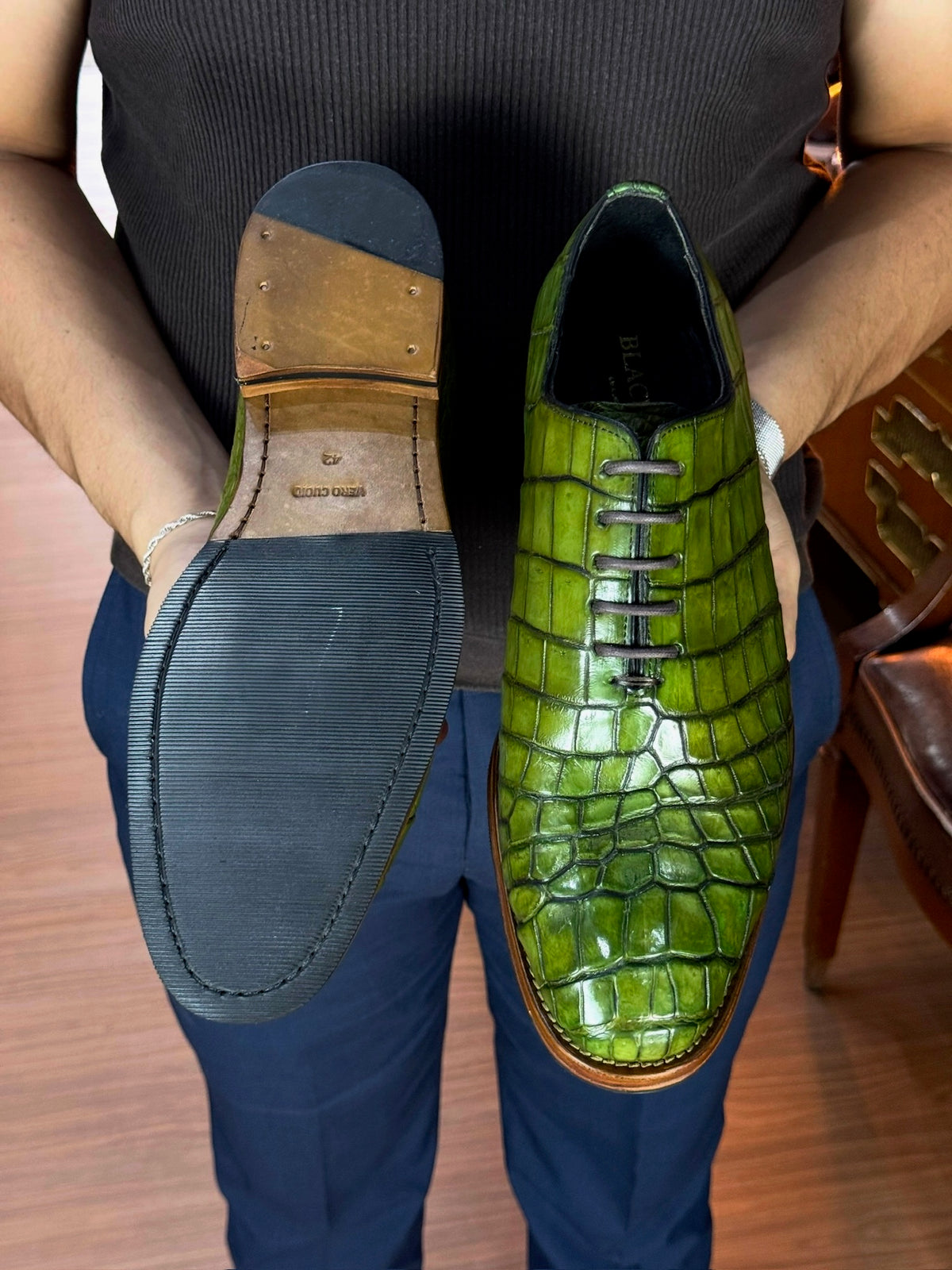 HUGO WHOLECUT COCODRILO SIAMES