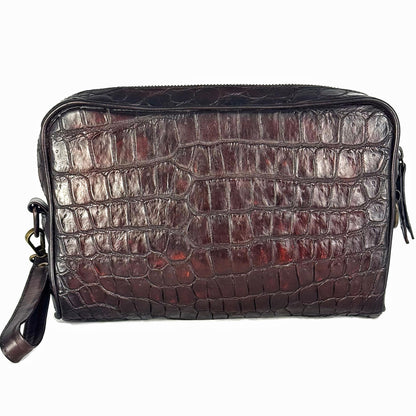 BANDOLERA COCODRILO BROWN
