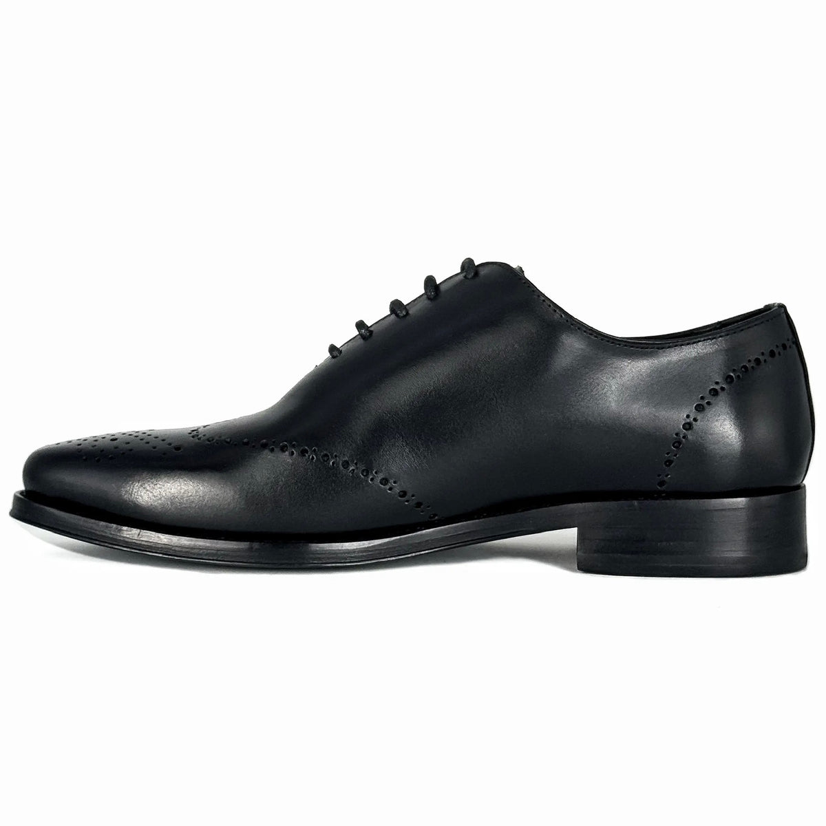 CESAR WHOLECUT ITALIA PIEL BLACK 