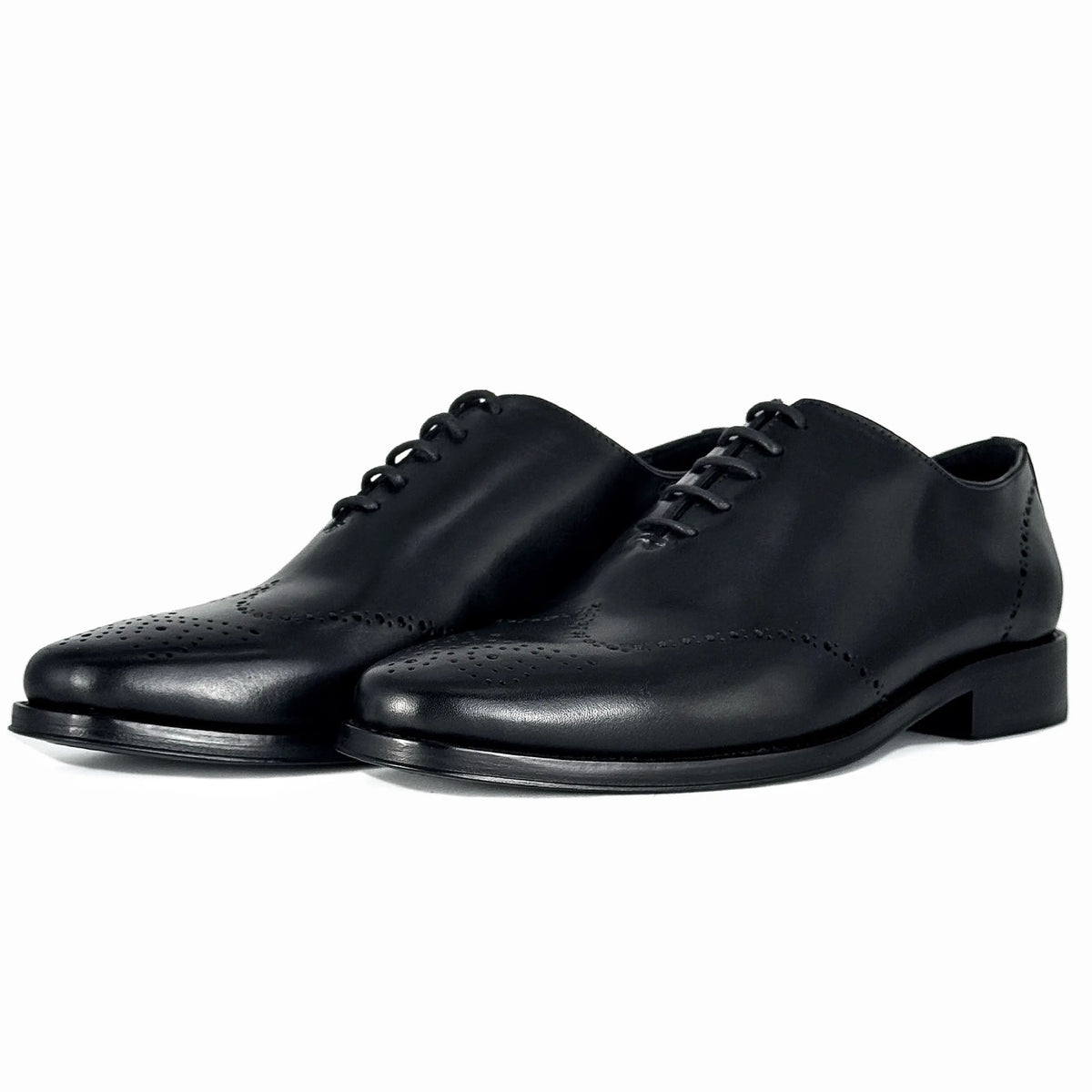 CESAR WHOLECUT ITALIA PIEL BLACK 