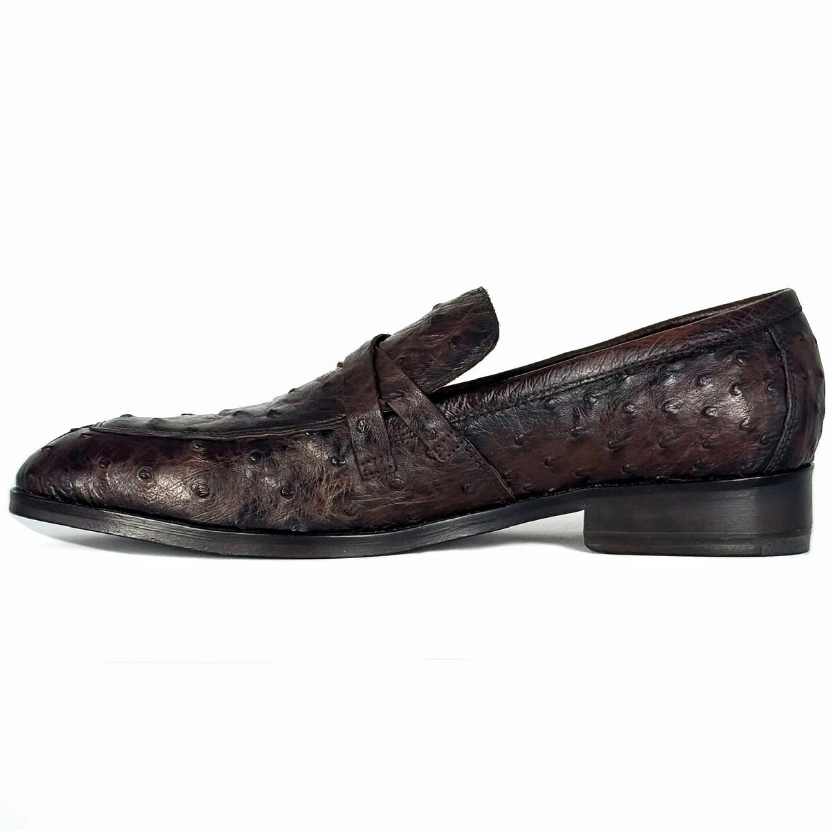 LEONARDO OSTRICH BROWN 