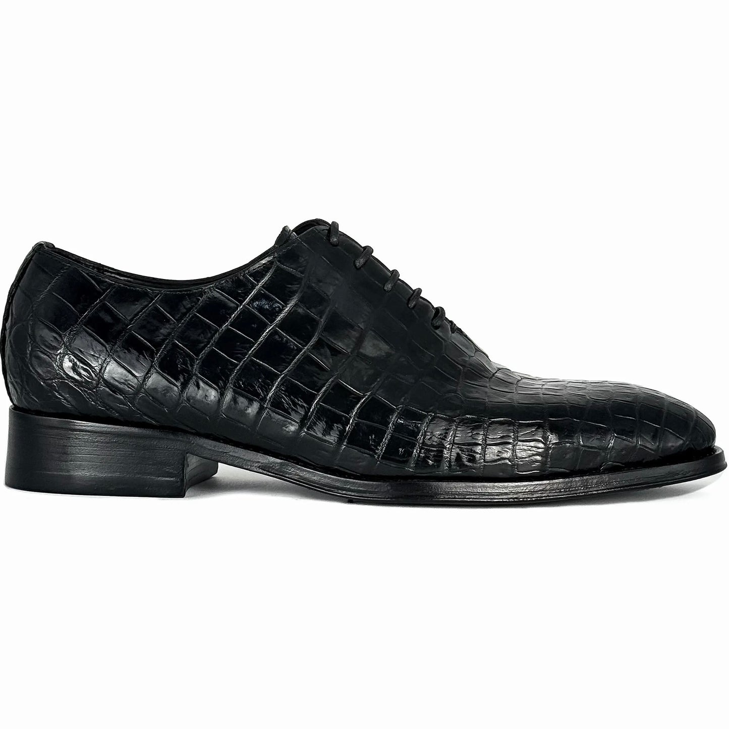 HUGO WHOLECUT COCODRILO BLACK