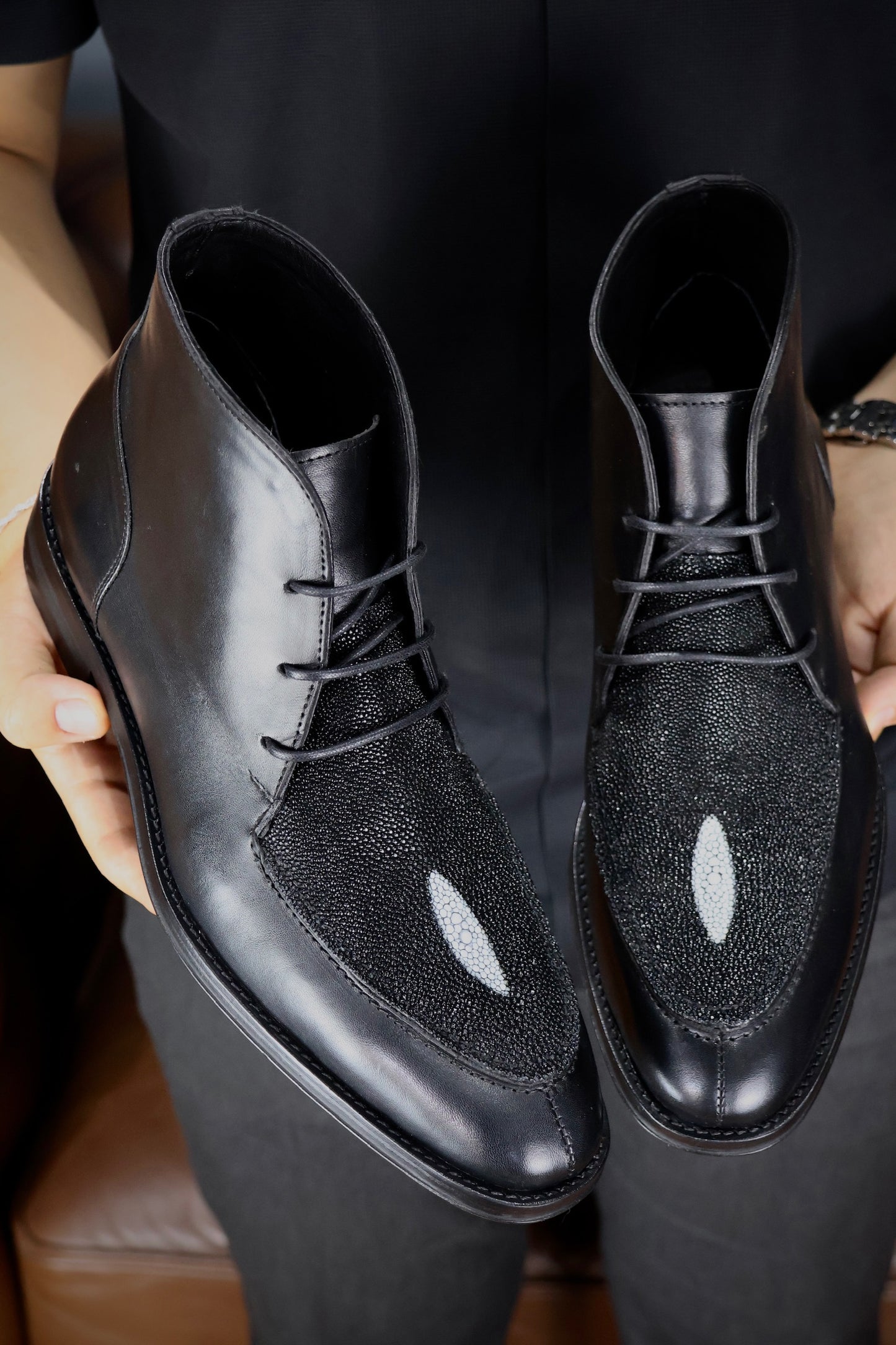 IKER SKIN &amp; MANTA RAY BLACK
