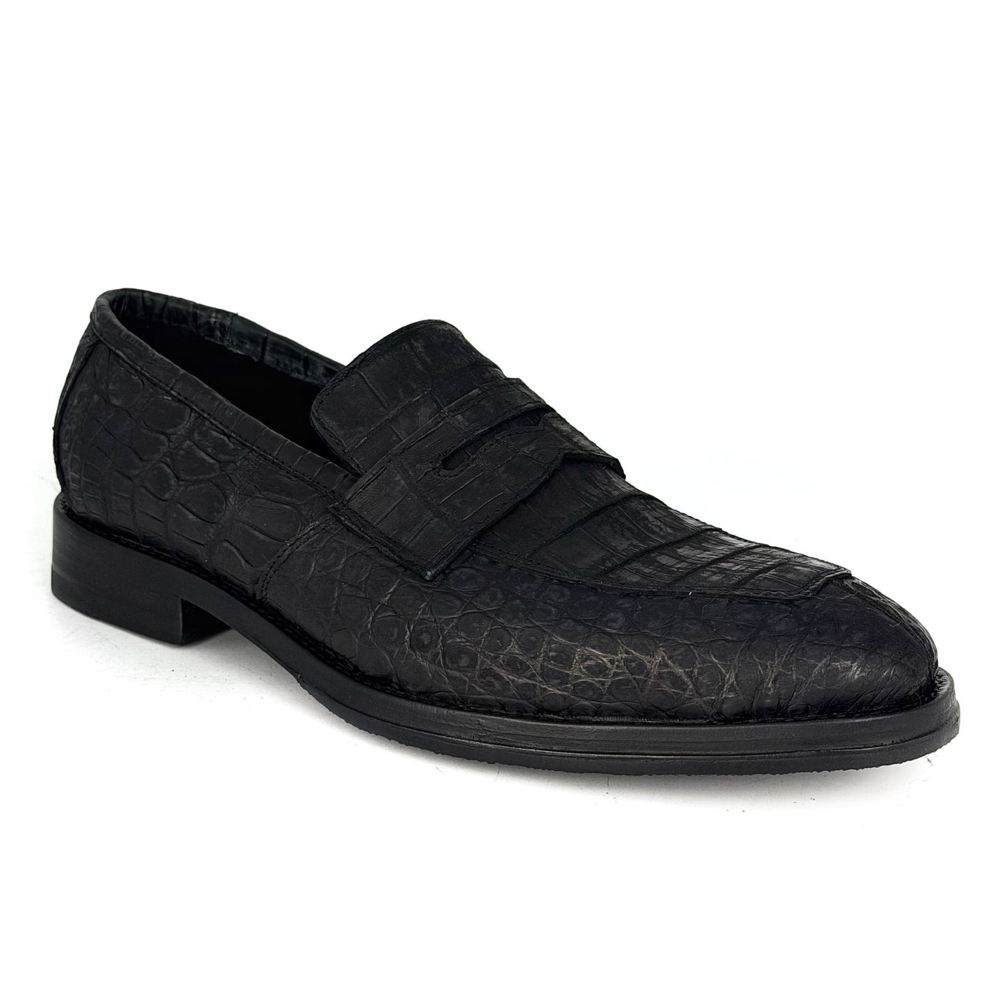 DORIAN COCODRILO BLACK NOBUCK