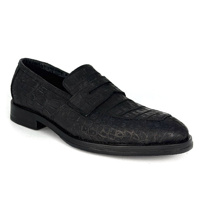 DORIAN COCODRILO BLACK NOBUCK
