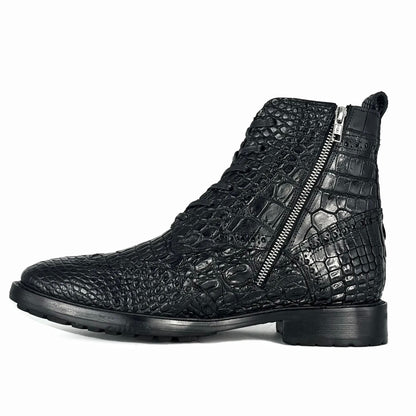 PETER BOOTS COCODRILO NILOTICUS BLACK