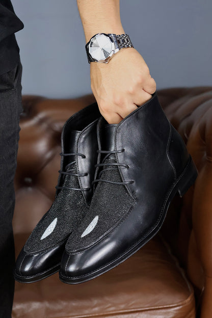 IKER SKIN &amp; MANTA RAY BLACK