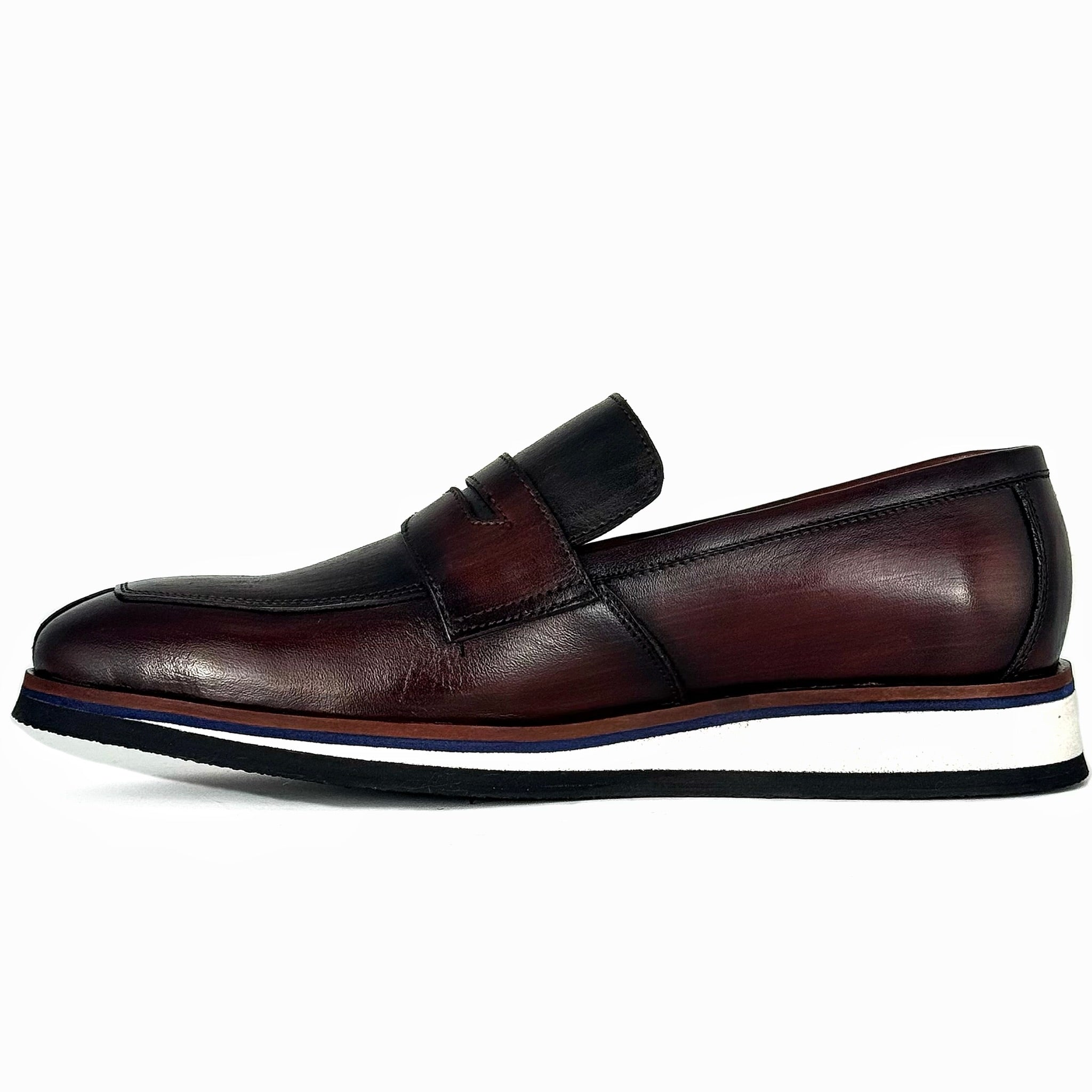 SNEAKER PIEL WINE