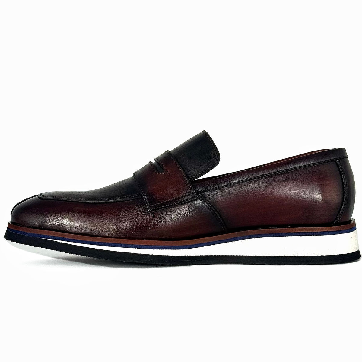 SNEAKER PIEL WINE