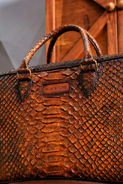 PITON BROWN BRIEFCASE