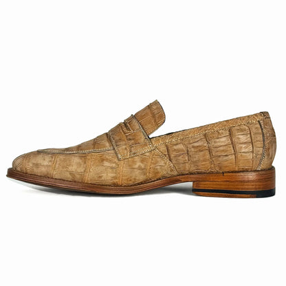 DORIAN COCODRILO BEIGE NOBUCK
