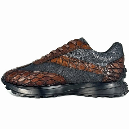 SNEAKER COCODRILO & MANTARRAYA