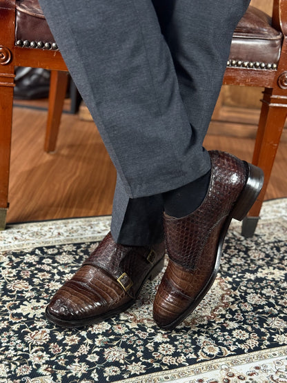 DANIEL PITON &amp; BROWN CROCODILE