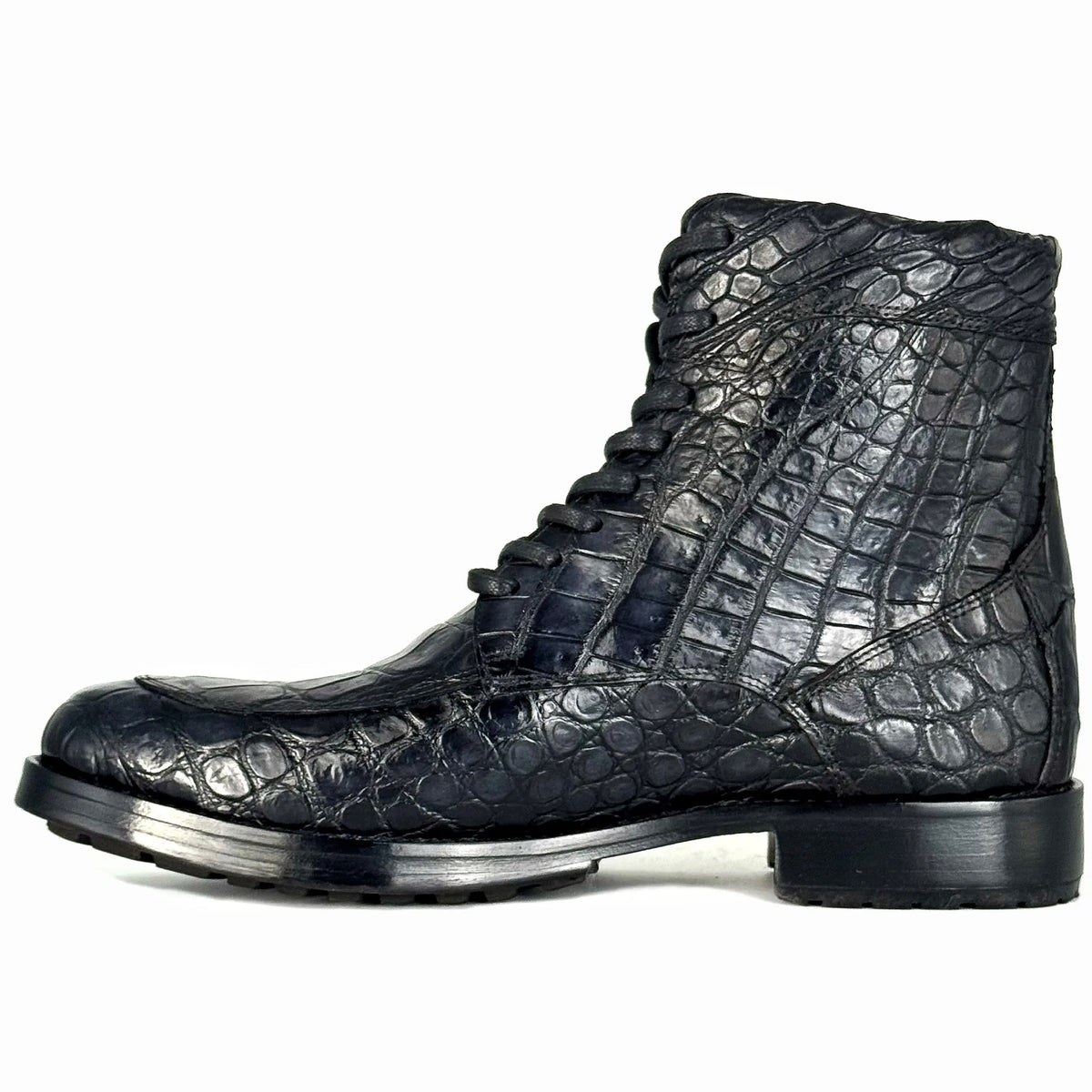 JULIUS COCODRILO GREY BLUE BOOTS