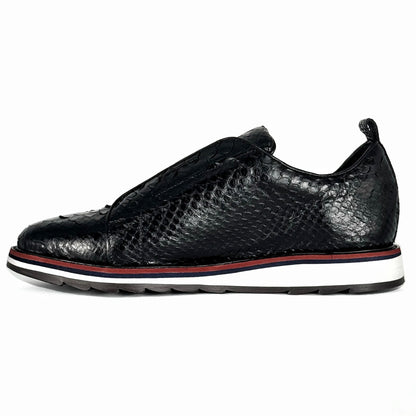 BLACK PITON SNEAKER 