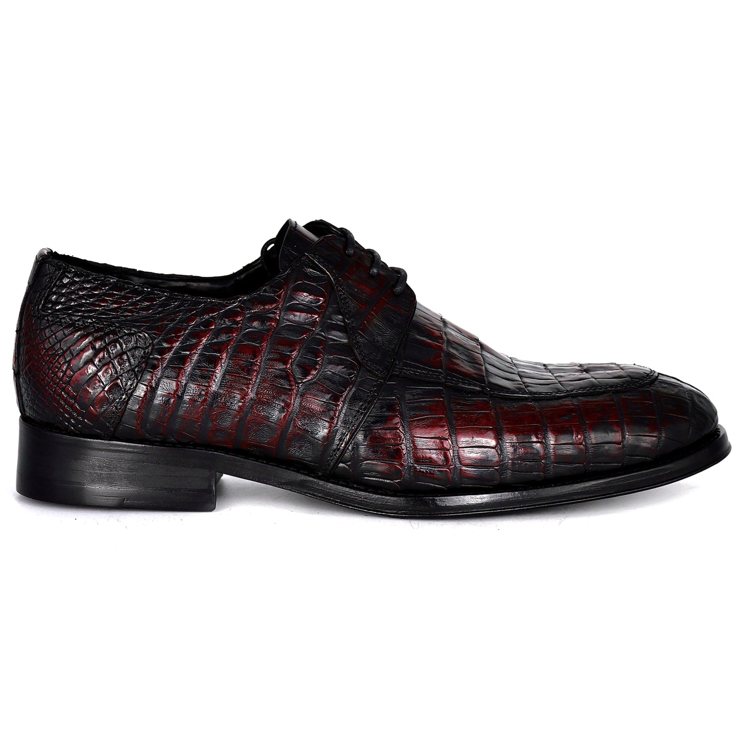 ELIAS CROCODILE RED BLACK