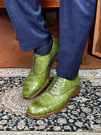 ALEXANDER COCODRILO SIAMES GREEN